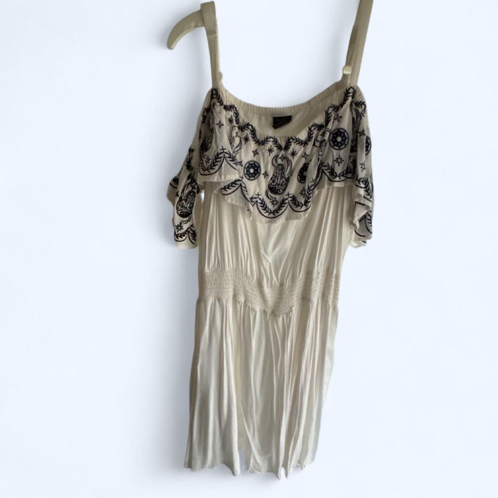 Her Universe Star Wars Floral Embroidered Ruffle Dress NWT 4X